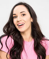 Beautiful girl smiling