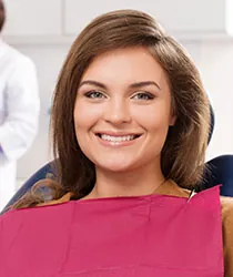 Girl at the dental