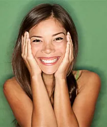 Happy woman