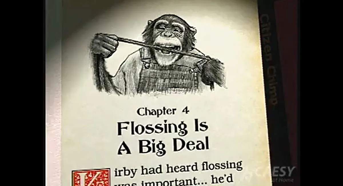 Children - kirby's flossing video thumbnail