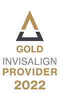 Gold Invisalign logo
