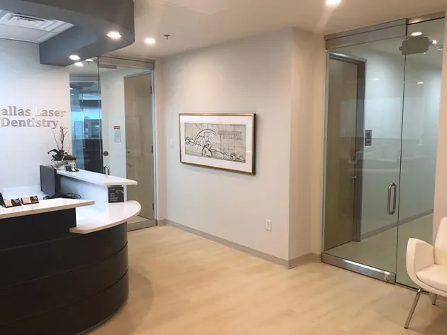 Reception area